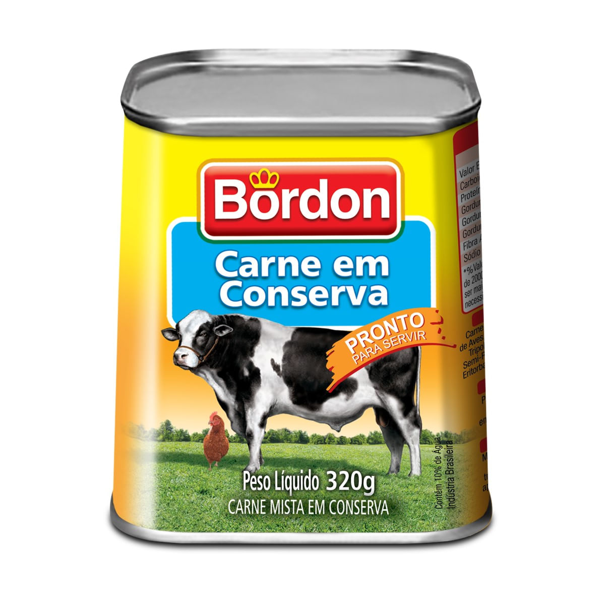 Carne Mista em Conserva Tradicional Bordon 320 g