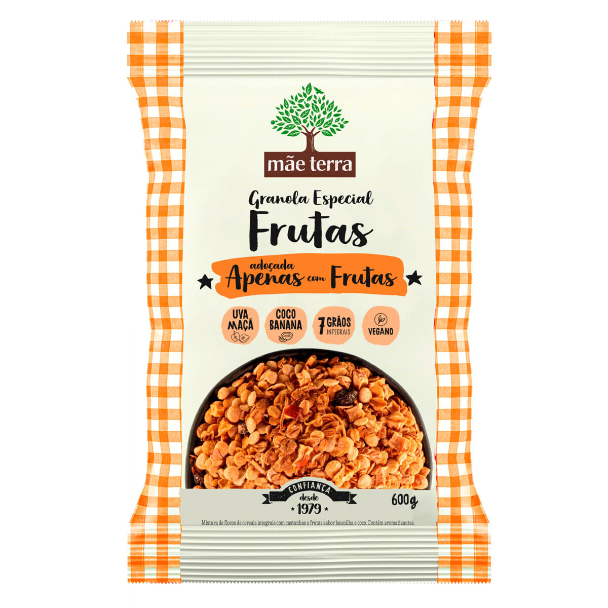 Granola Frutas Mãe Terra Pacote 600 g