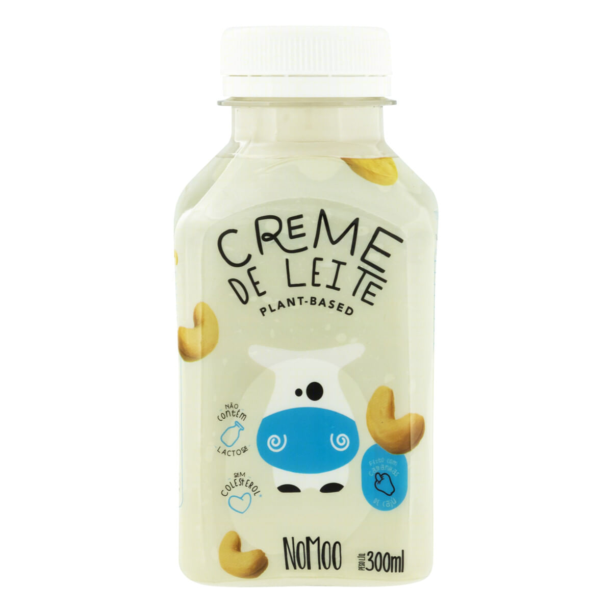 Creme de Leite Vegano Nomoo Frasco 300 ml