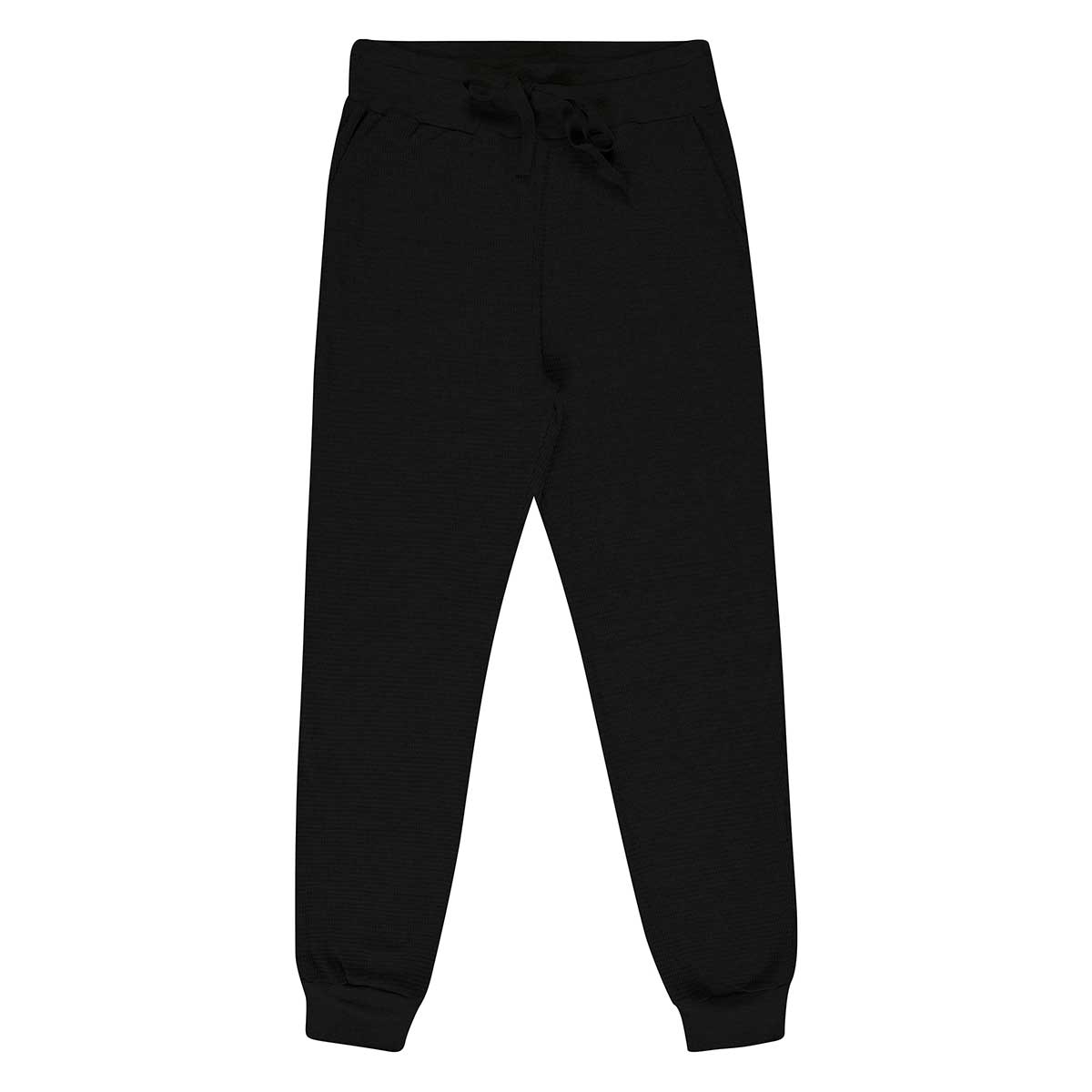 Calça Jogger Em Moletom Feminina Folha By Hering  Preto P