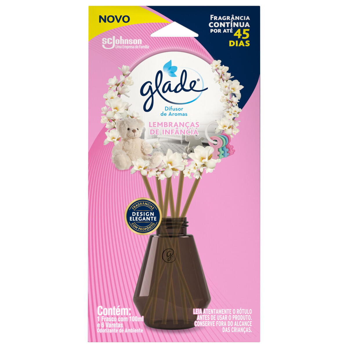 Difusor de Ambiente Glade Caixa Lembranças de Infância 100 ml