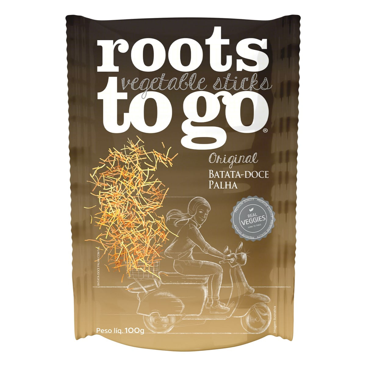 Batata-Doce Palha Roots To Go Original 100 g