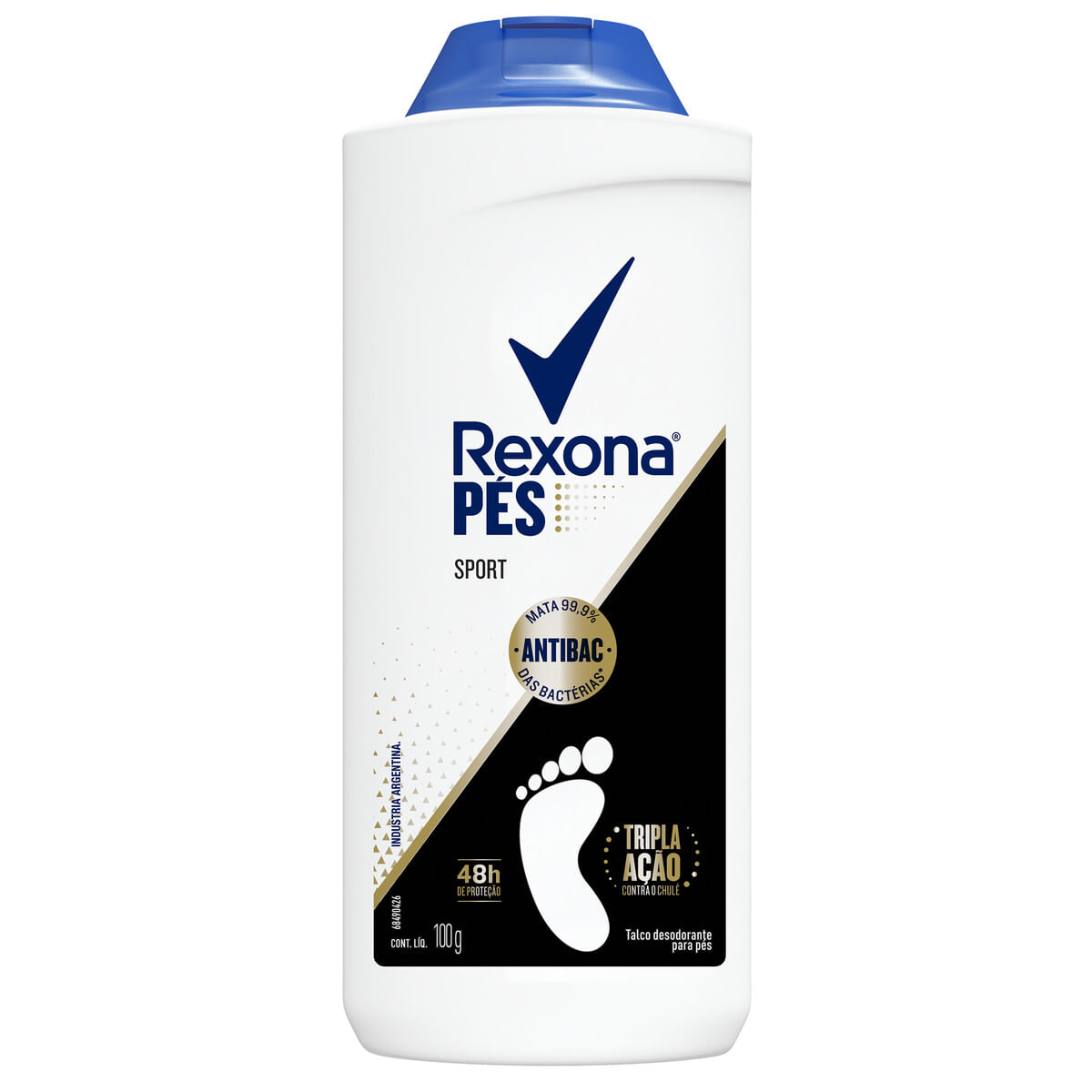 Talco Desodorante para os Pés Rexona Sport 100 g