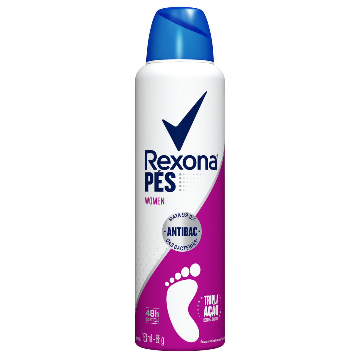 Desodorante Aerossol para os Pés Rexona Women 153 ml