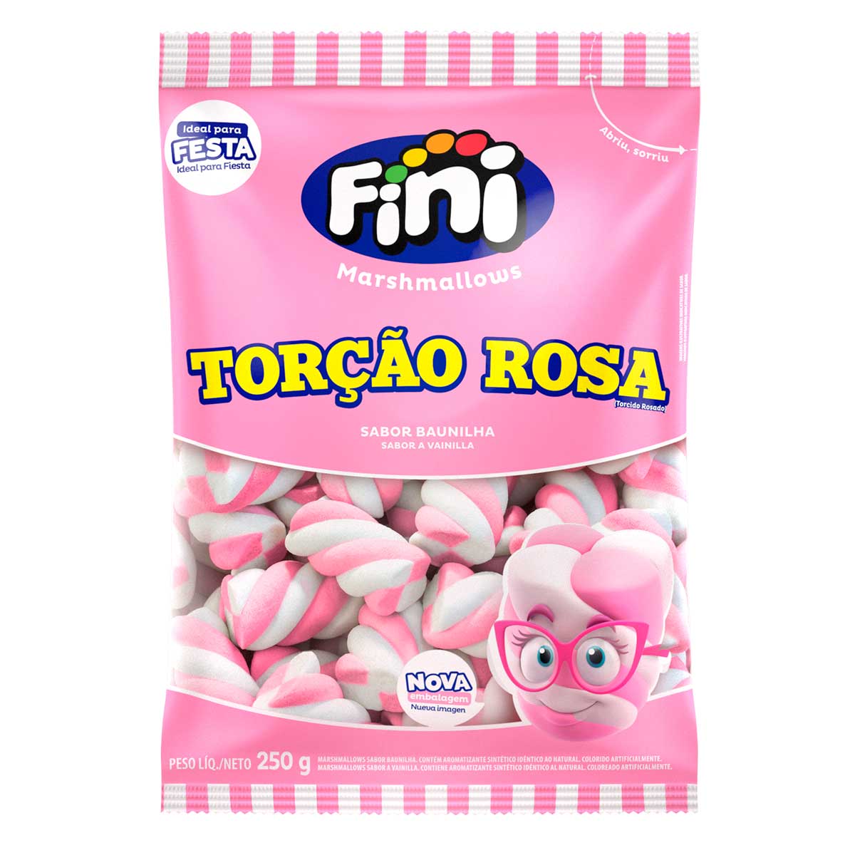 Marsh Fini Torção Rosa 250g