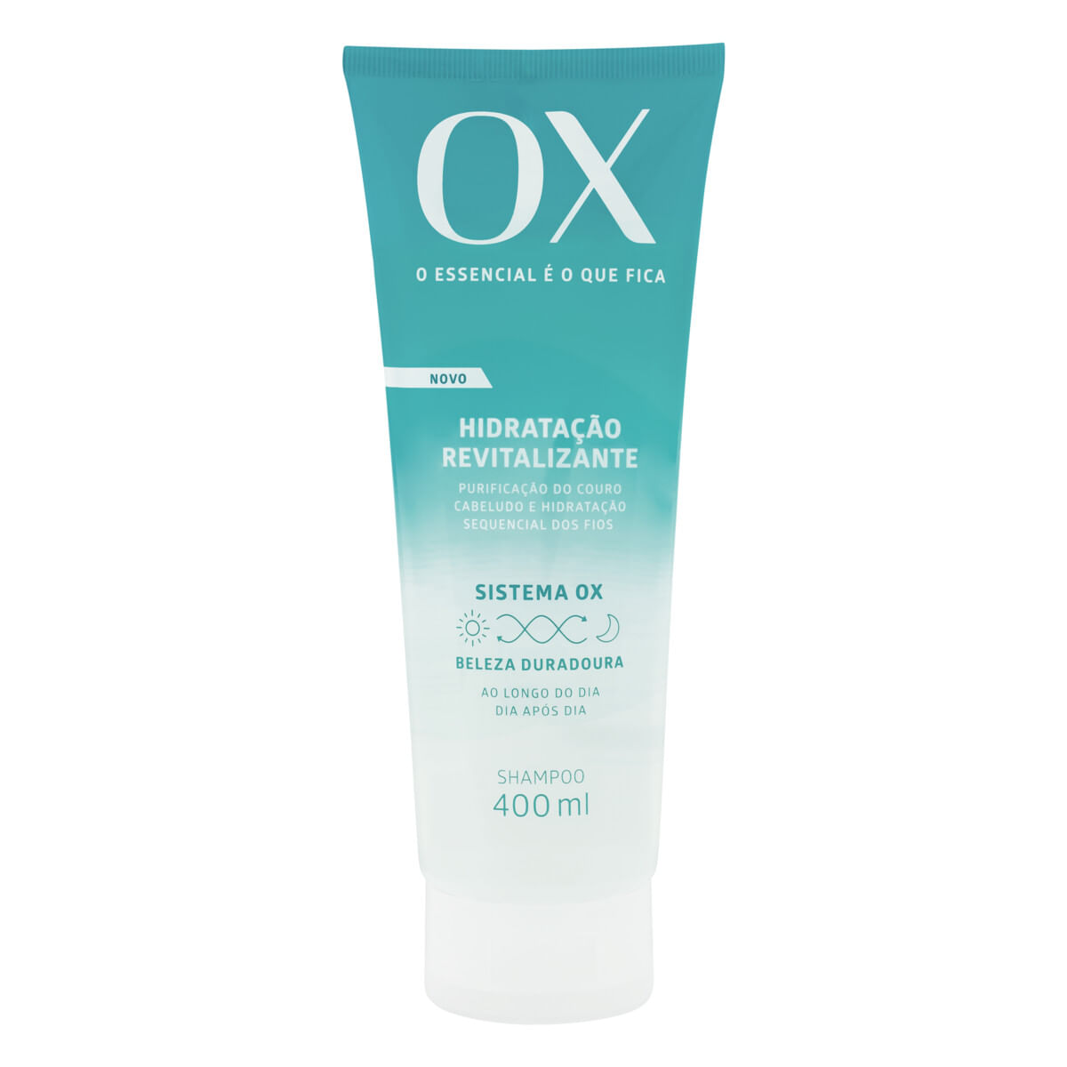 Shampoo OX Cosméticos Hidratação Revitalizante Bisnaga 400 ml