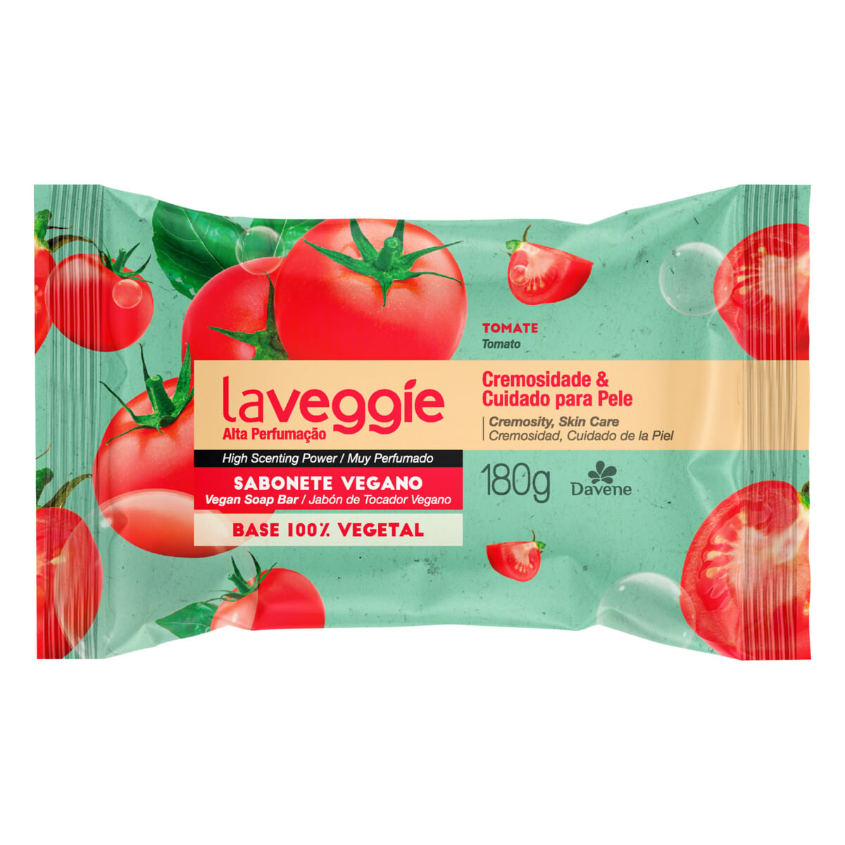 Sabonete Vegetal Davene La Veggie Tomate 180 g