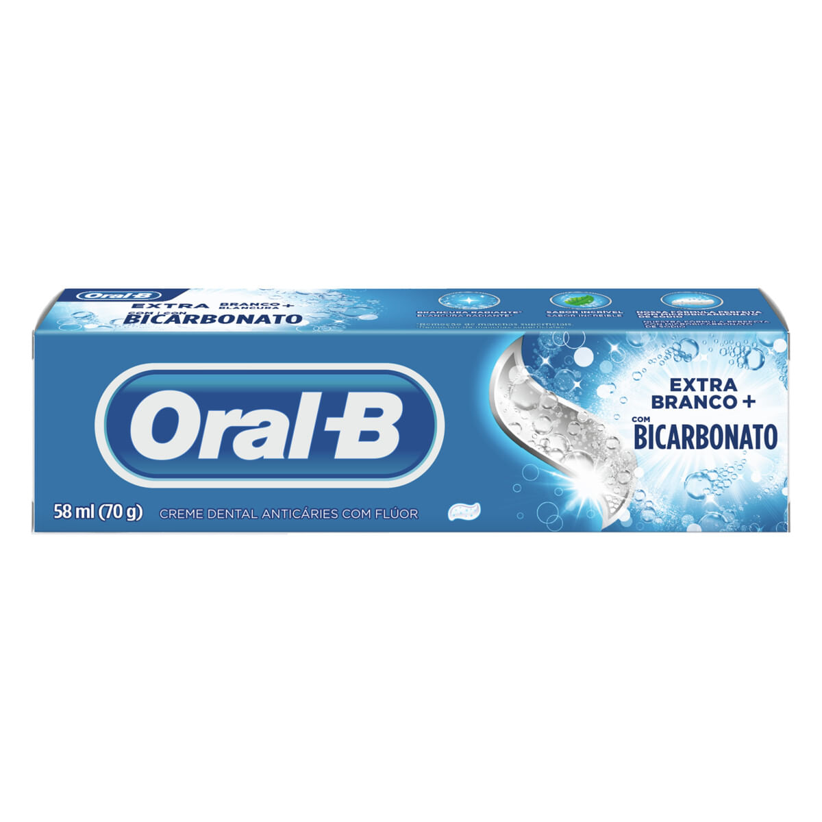 Creme Dental Oral-B Extra Branco+ 70g