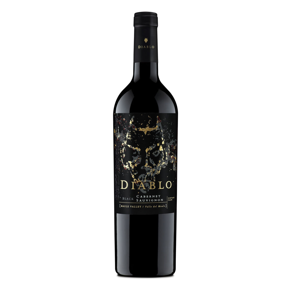 Vinho Chileno Tinto Meio Seco Black Diablo Cabernet Sauvignon Valle del Maule Garrafa 750 ml