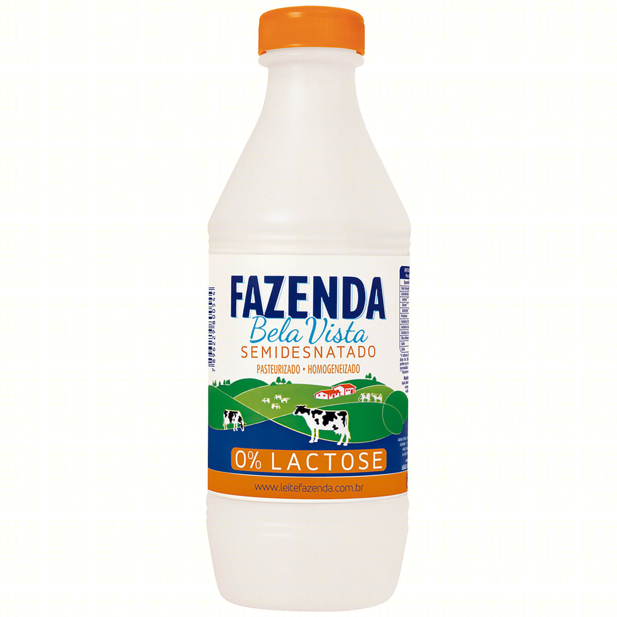 Leite Pasteurizado Fazenda Bela Vista Homogeneizado Tipo A Semidesnatado Zero Lactose Garrafa 1 L