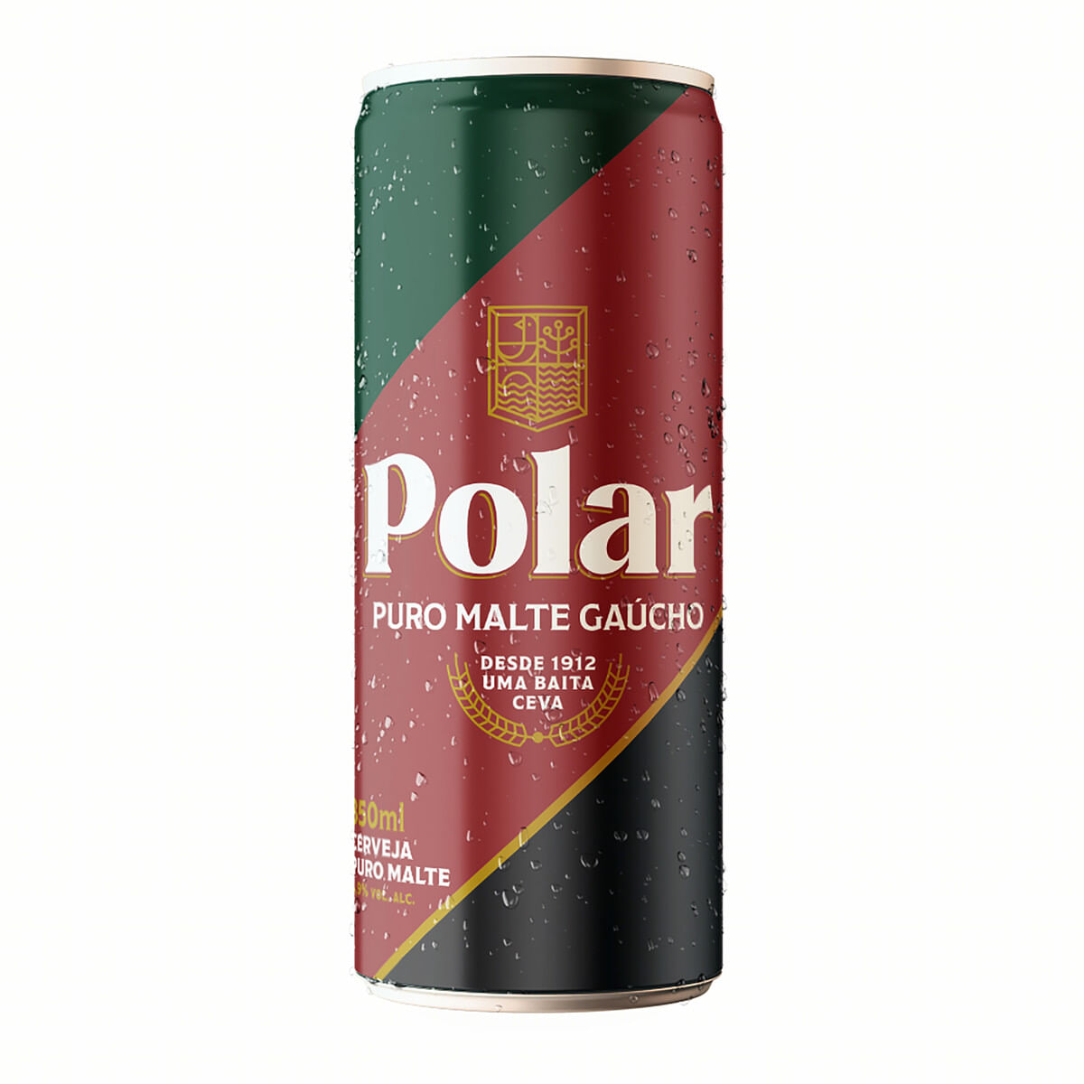 Cerveja Puro Malte Polar Lata 350 ml