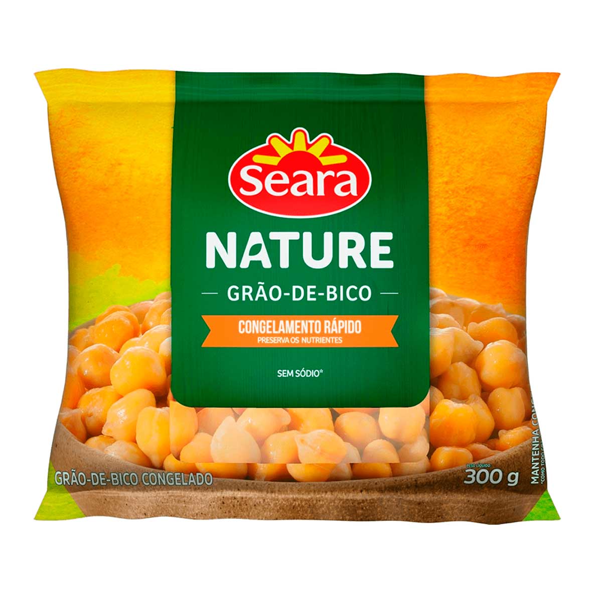 Grão de Bico Congelado Seara Nature 300 g