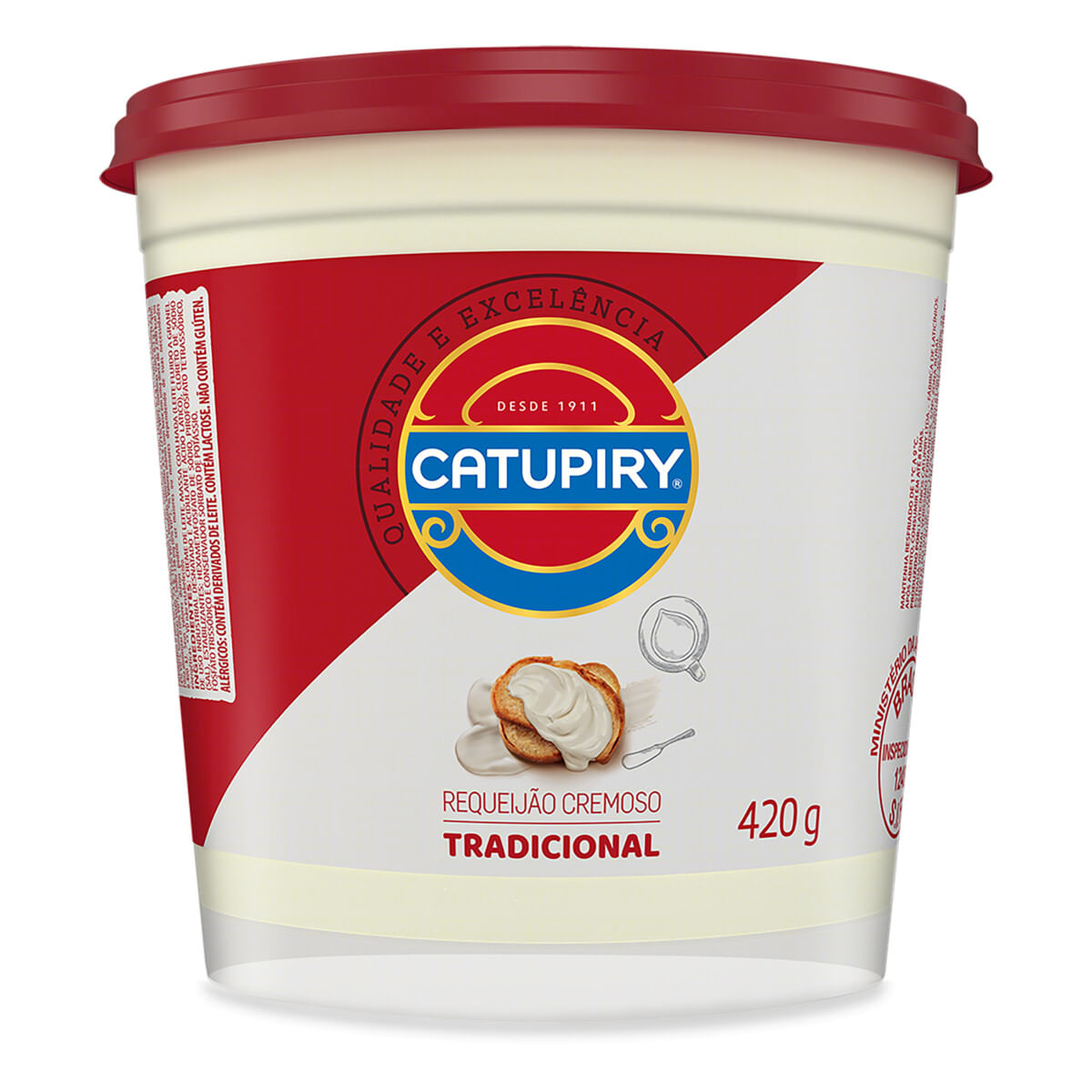 Requeijão Cremoso Catupiry Tradicional Pote 420 g