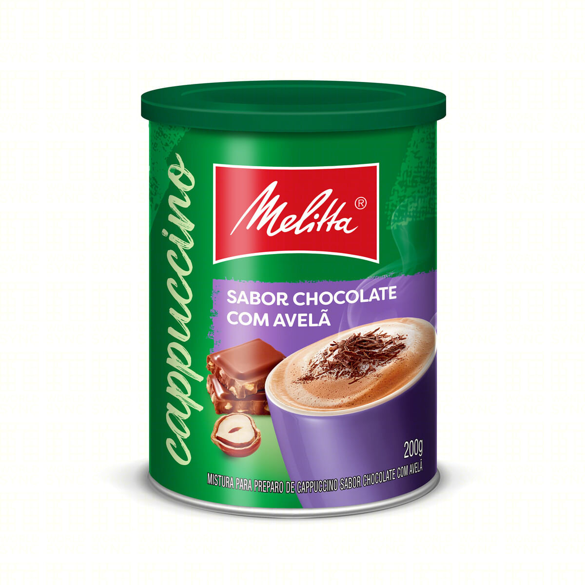 Cappuccino Sabor Chocolate com Avelã Melitta 200g