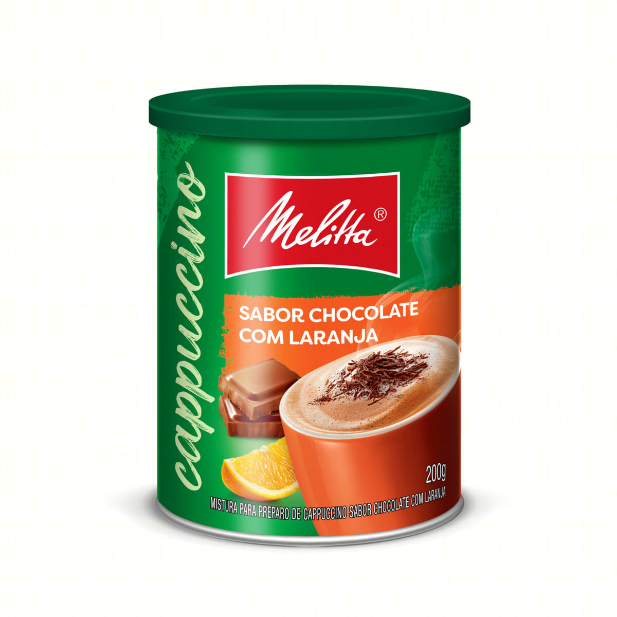 Cappuccino Sabor Chocolate com Laranja Melitta 200g