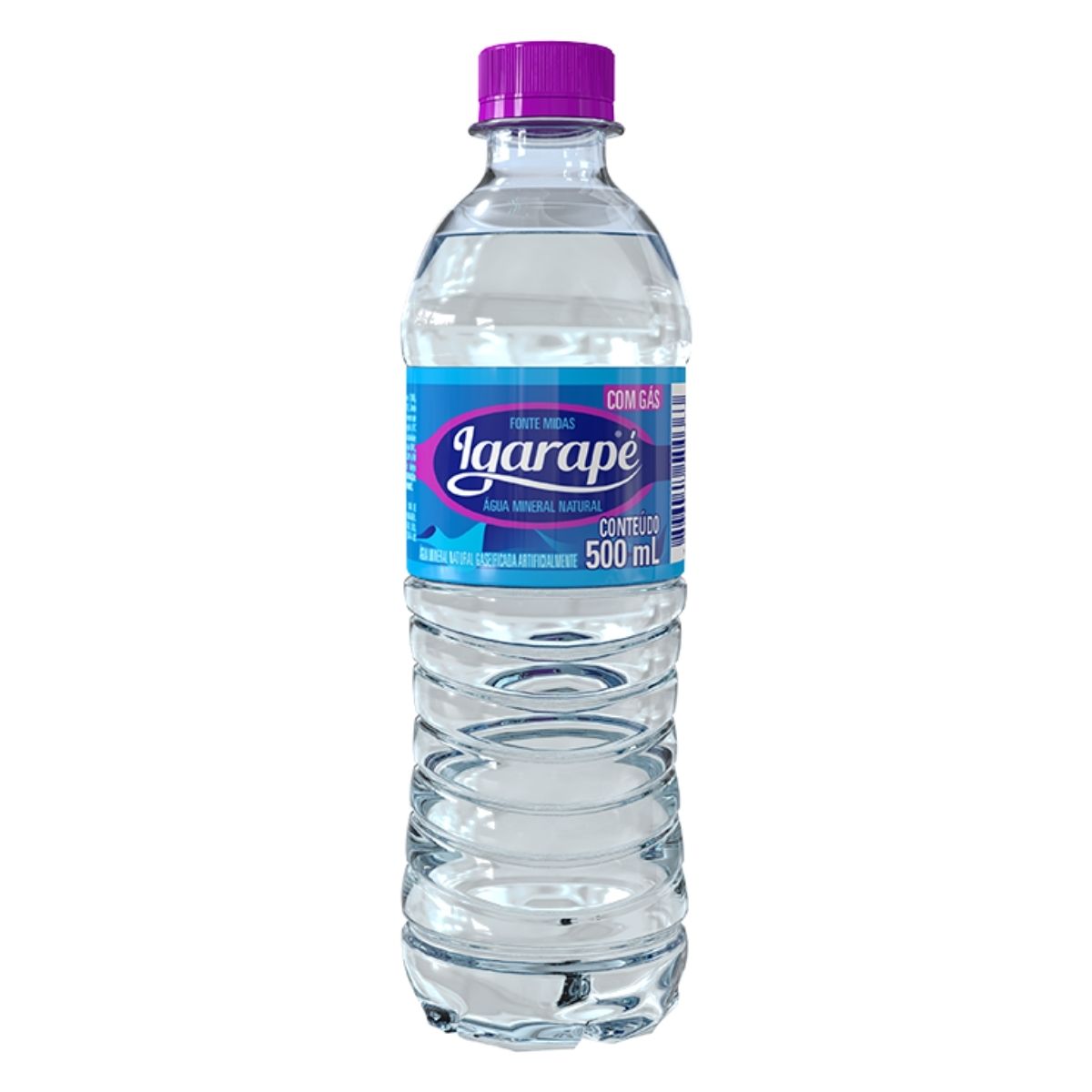 Água Mineral com Gás Igarpe 500 ml