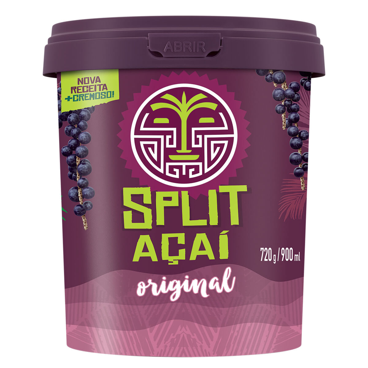 Sorvete Original Split Açaí Pote 900 ml