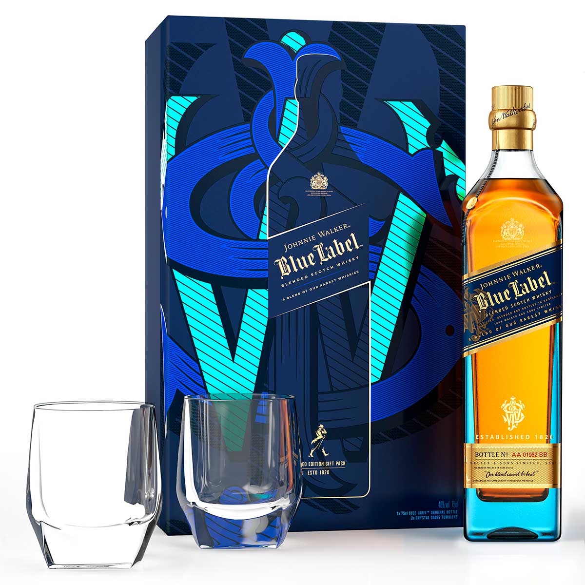 Whisky Escocês Johnnie Walker Blue Sparkle 750 ml