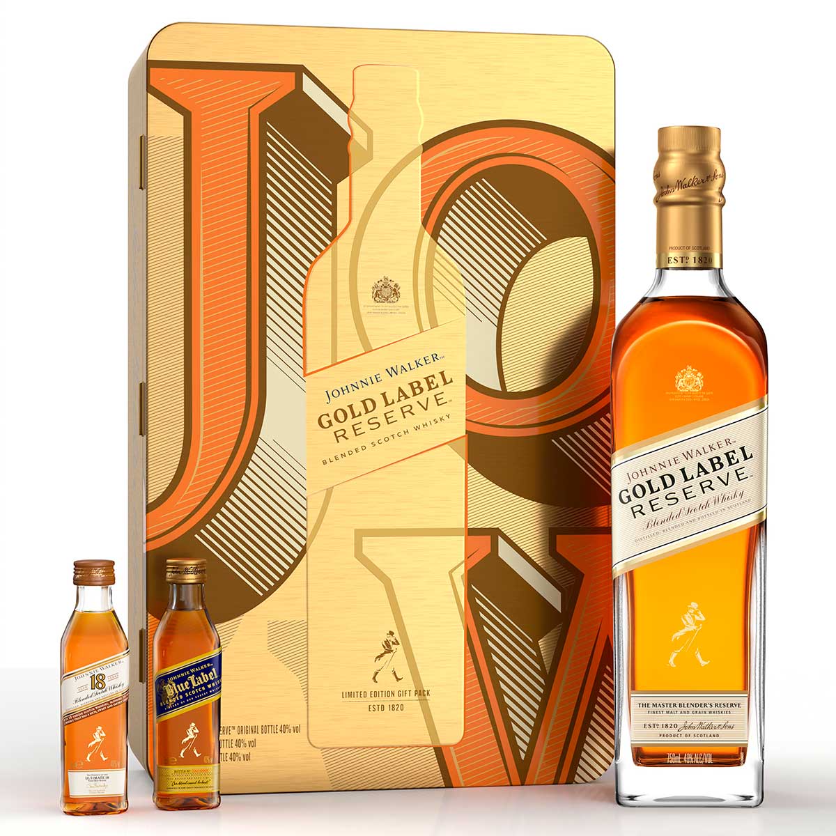 Whisky Escocês Johnnie Walker Gold Sparkle 750 ml