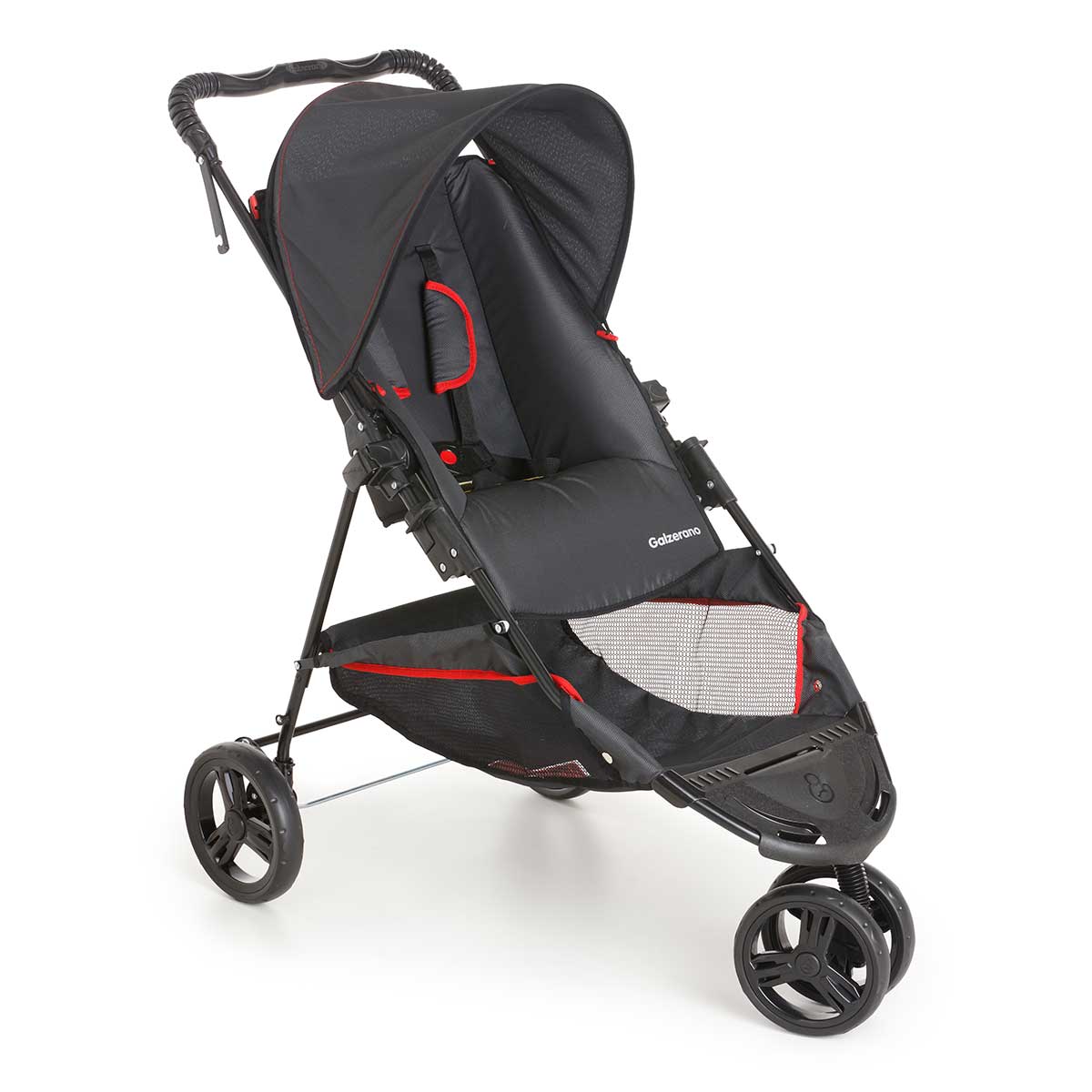 Carrinho Tivoli Travel System Onix Vermelho Galzerano