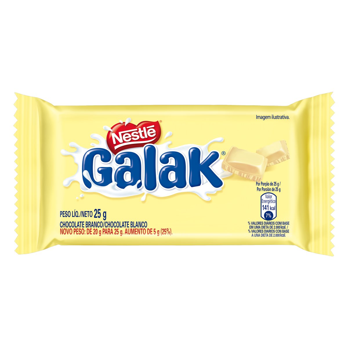 Chocolate Branco Galak 25 g