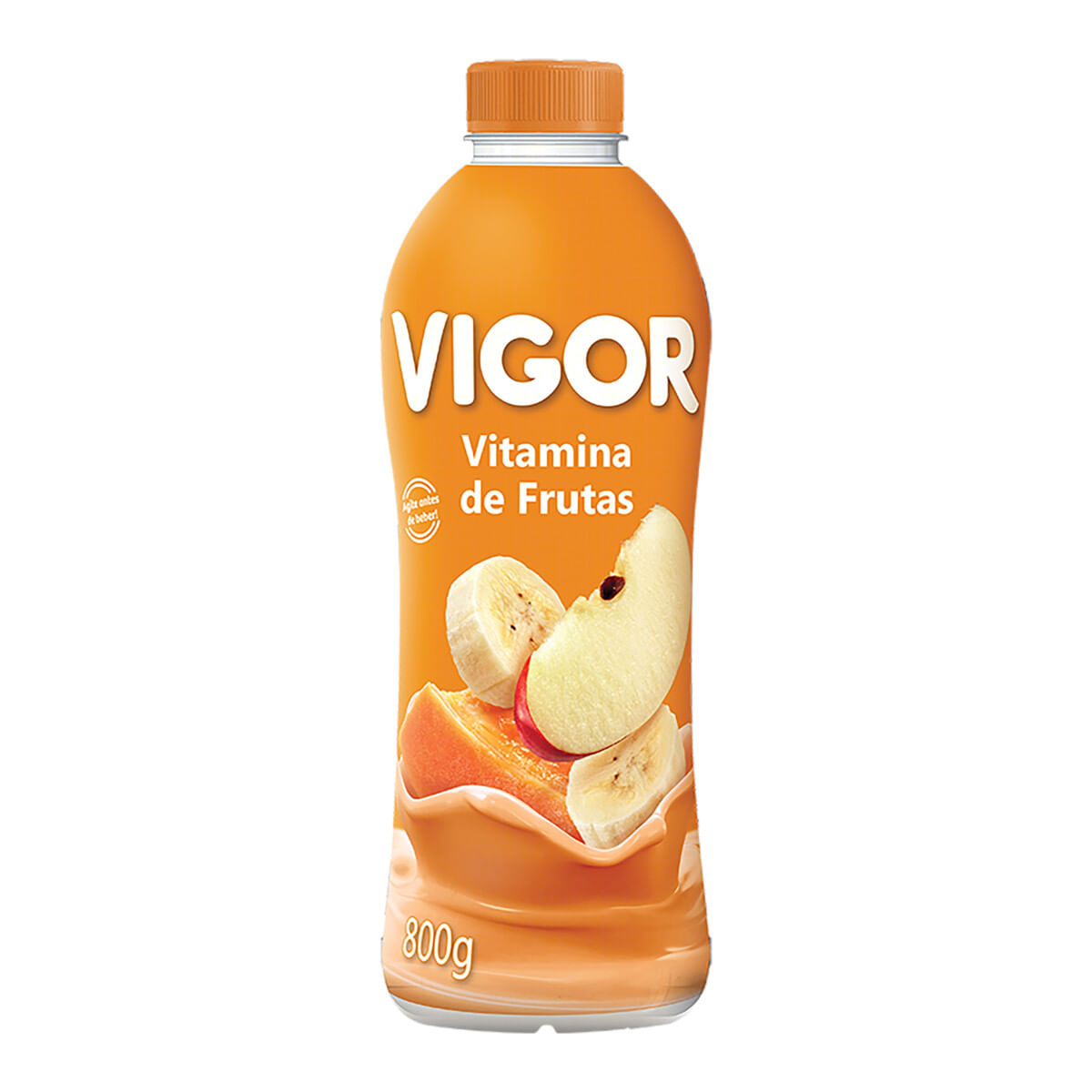 Iogurte Vigor Parcialmente Desnatado com Preparado de Frutas Vitamina de Frutas Garrafa 800 g