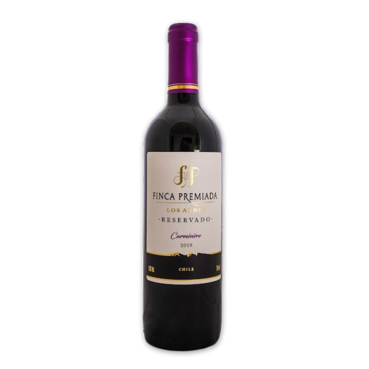 Vinho Tinto Chileno Finca Premiada Carmenere Reservado 750 ml