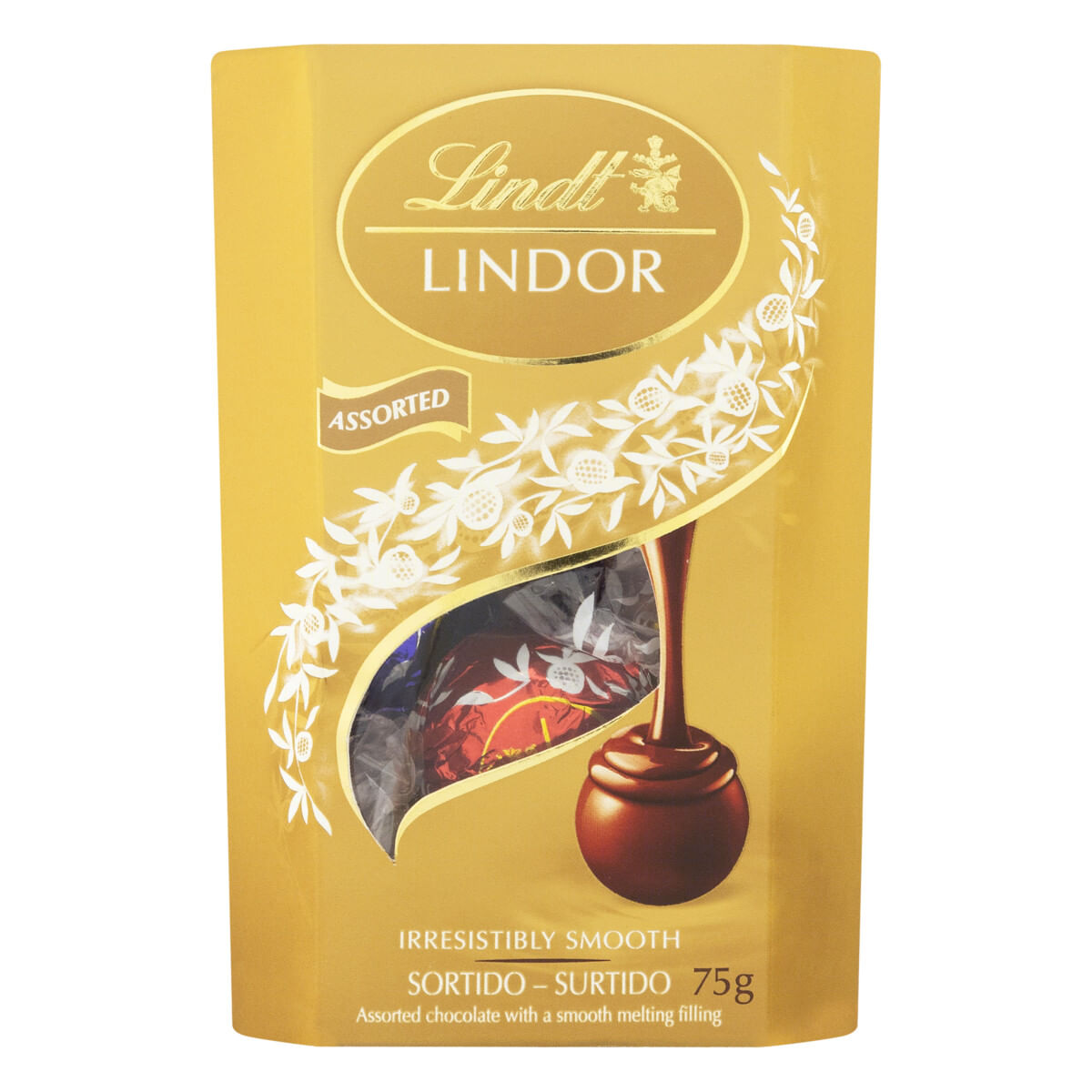 Chocolate Sortido Recheio Cremoso Lindt Lindor 75 g