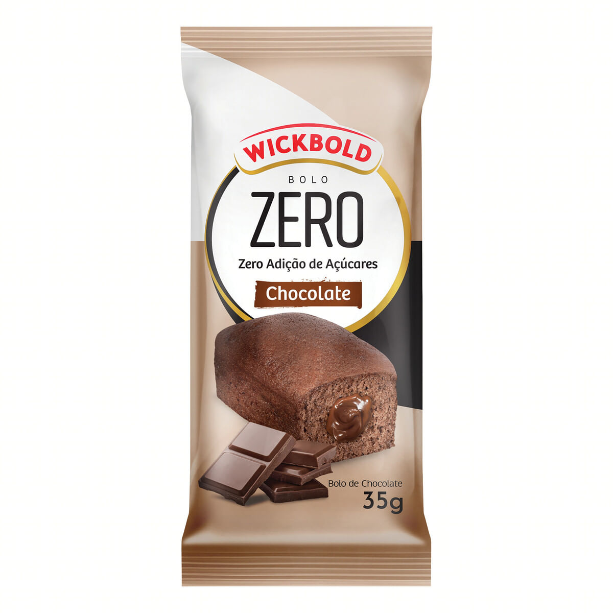 Mini Bolo Zero Wickbold Chocolate 35 g