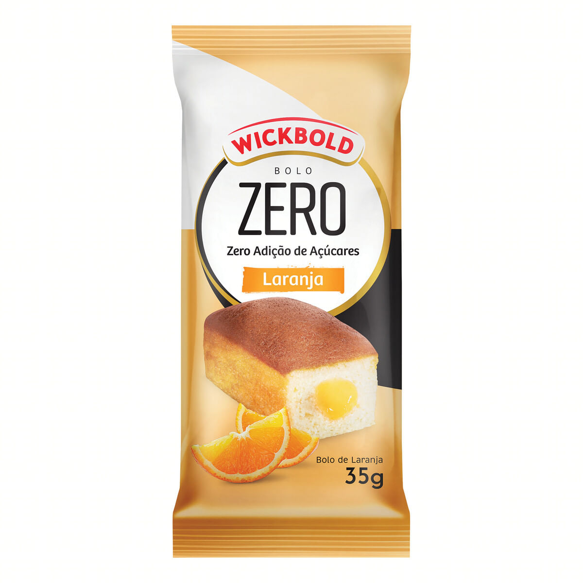 Mini Bolo Zero Wickbold Laranja 35 g