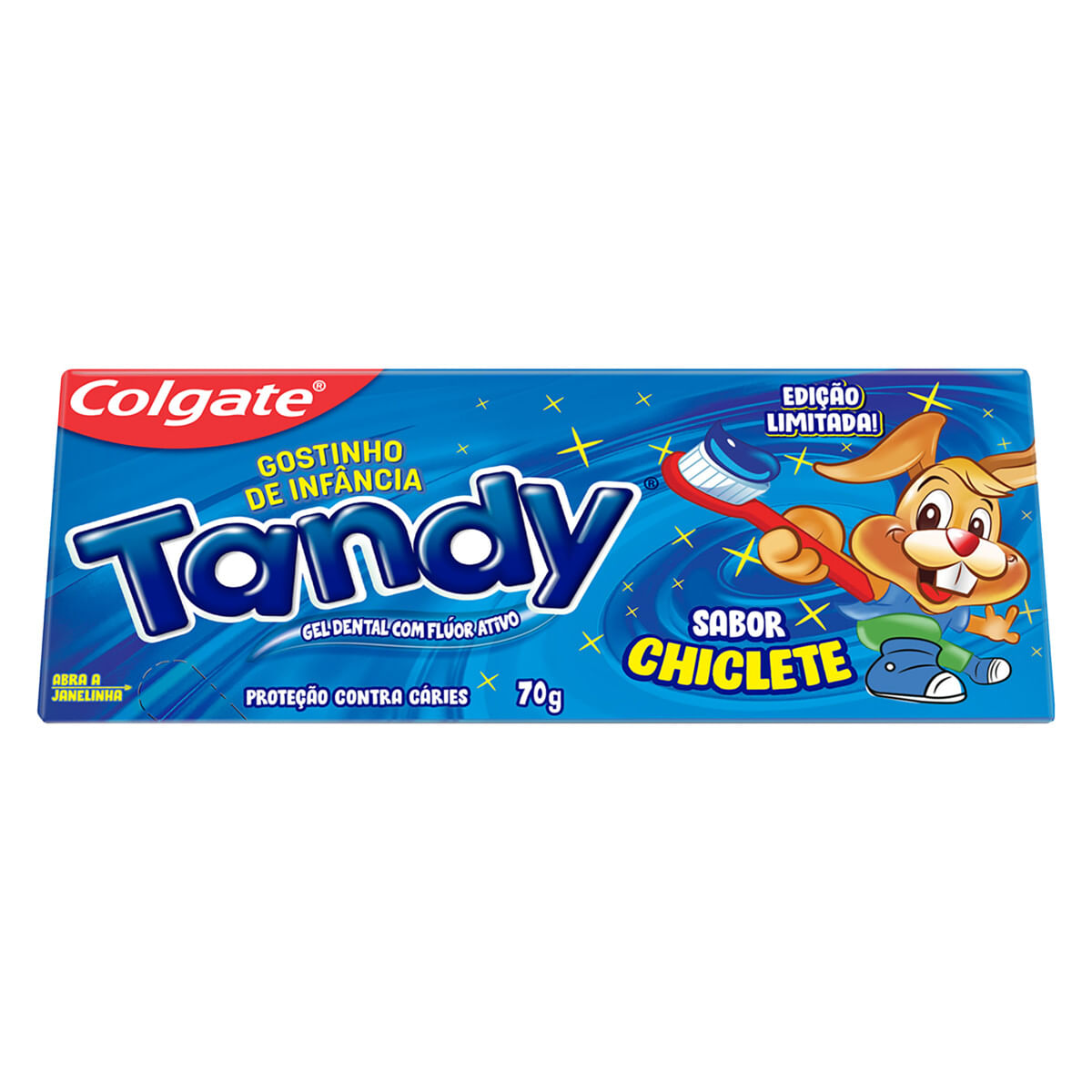 Gel Dental Infantil com Flúor Chiclete Colgate Tandy Caixa 70 g