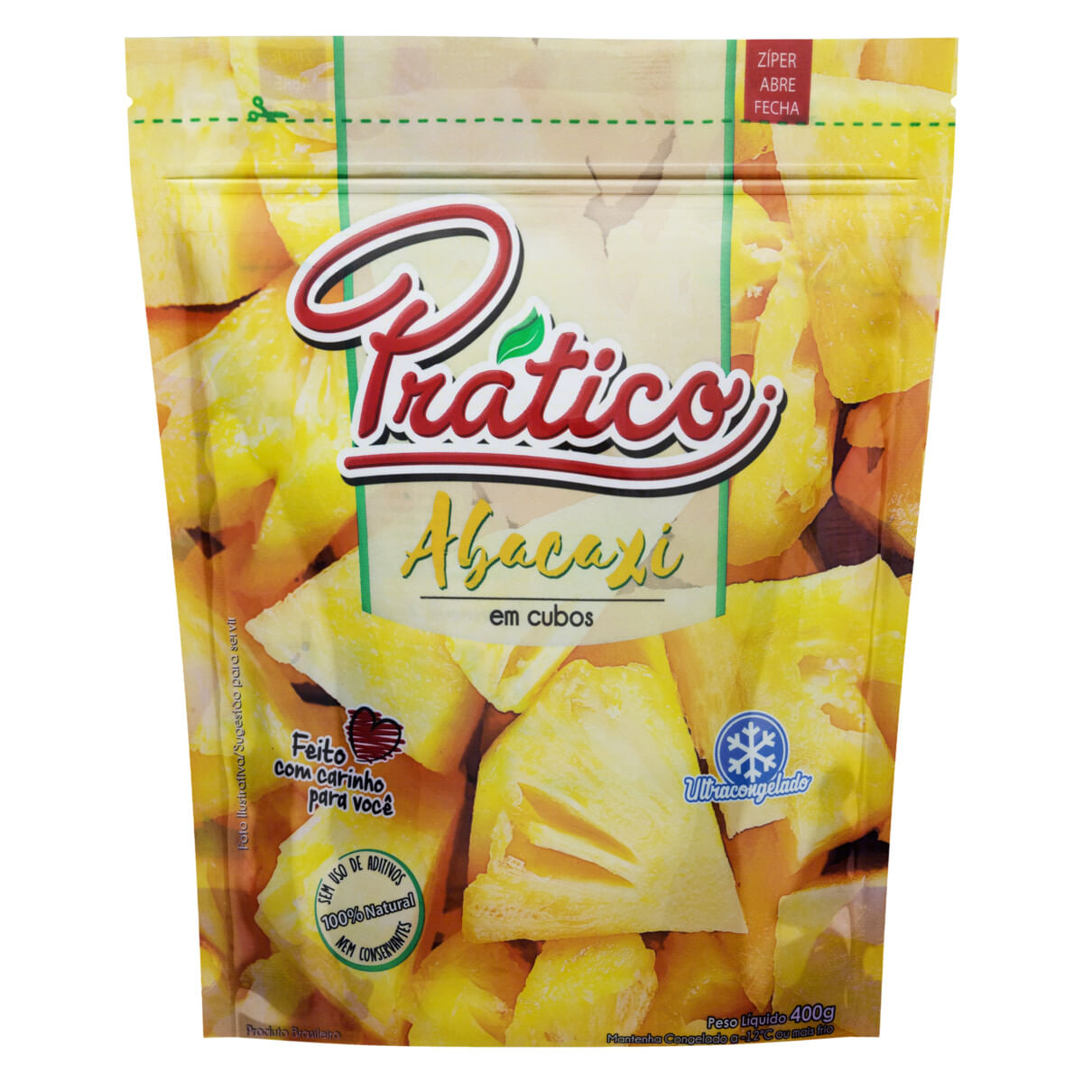 Frutas Prático Abacaxi 400 g