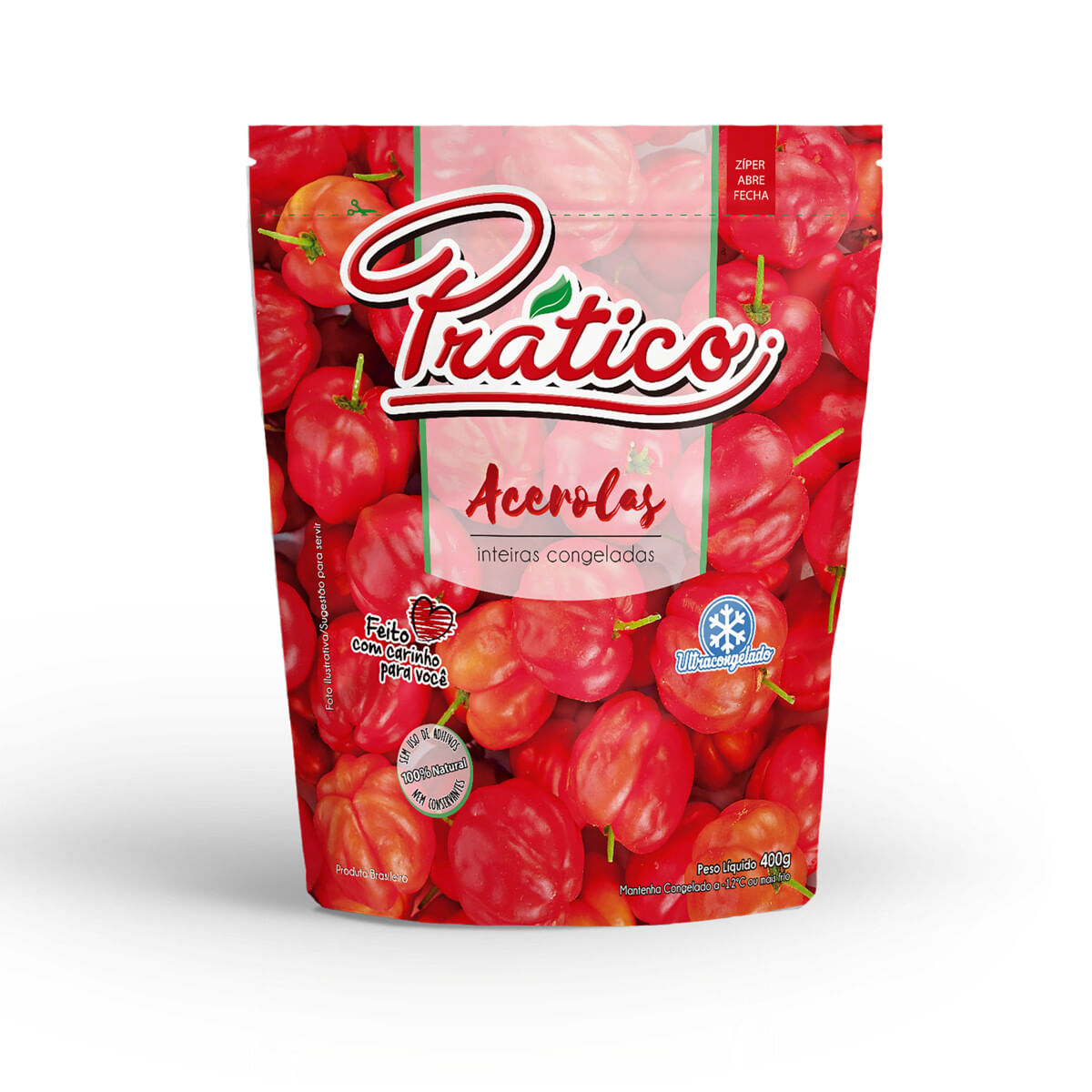 Frutas Prático Acerola 400 g