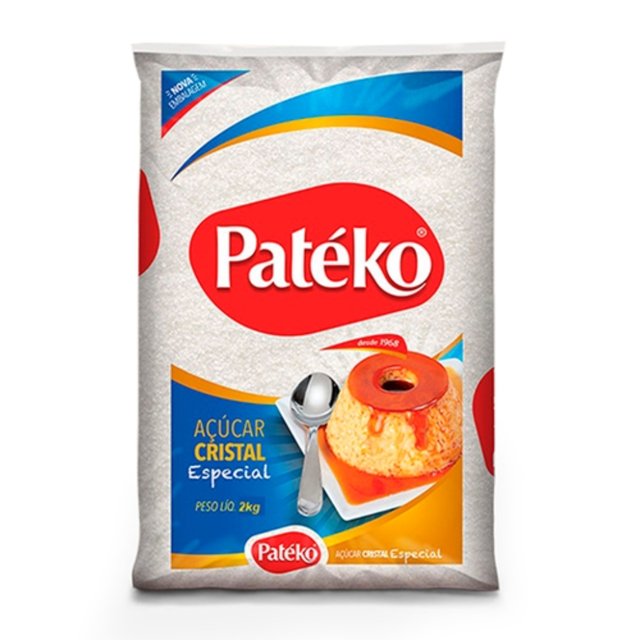 Açúcar Cristal Pateko 1 Kg