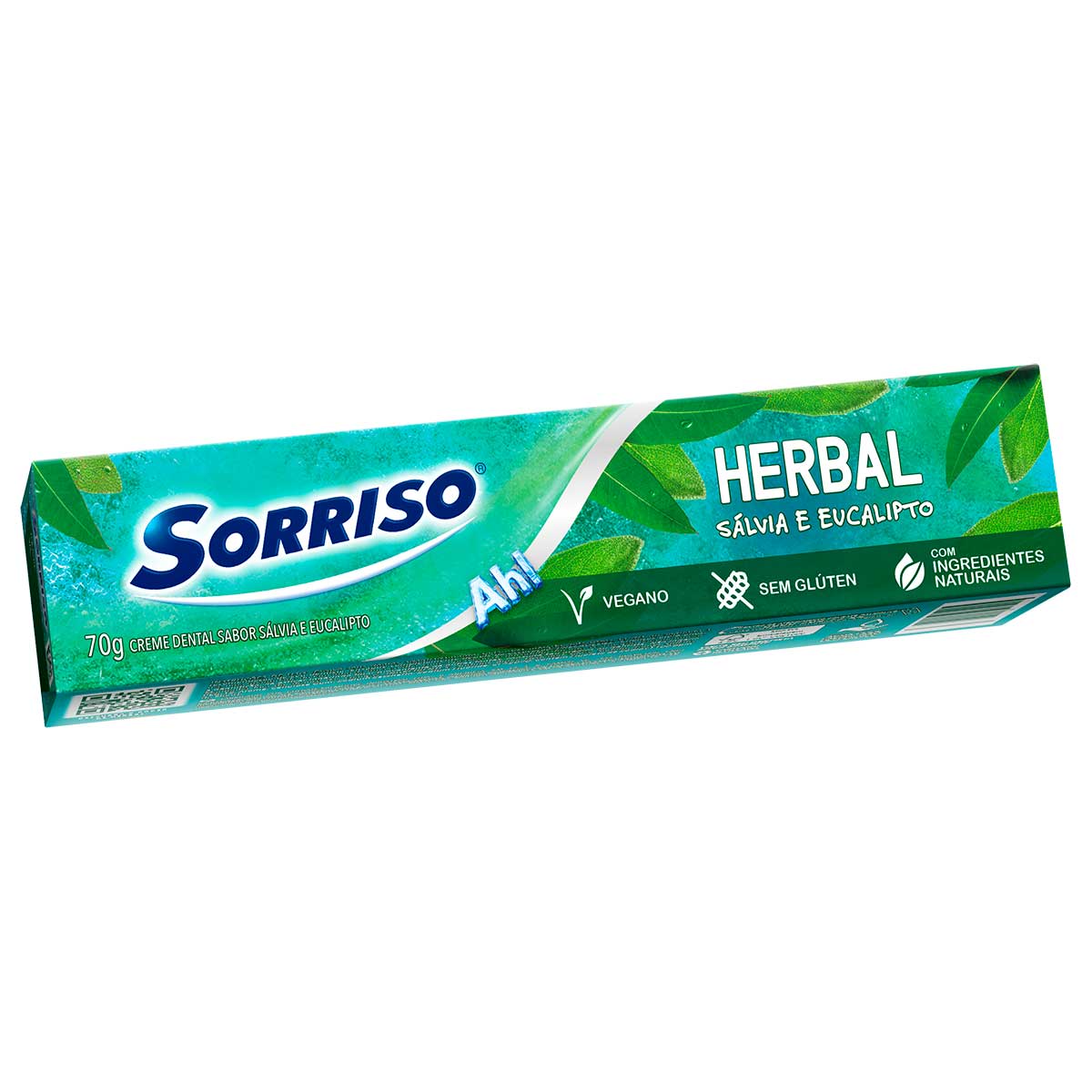 Creme Dental Sorriso Herbal Eucalipto + Sálvia 120g