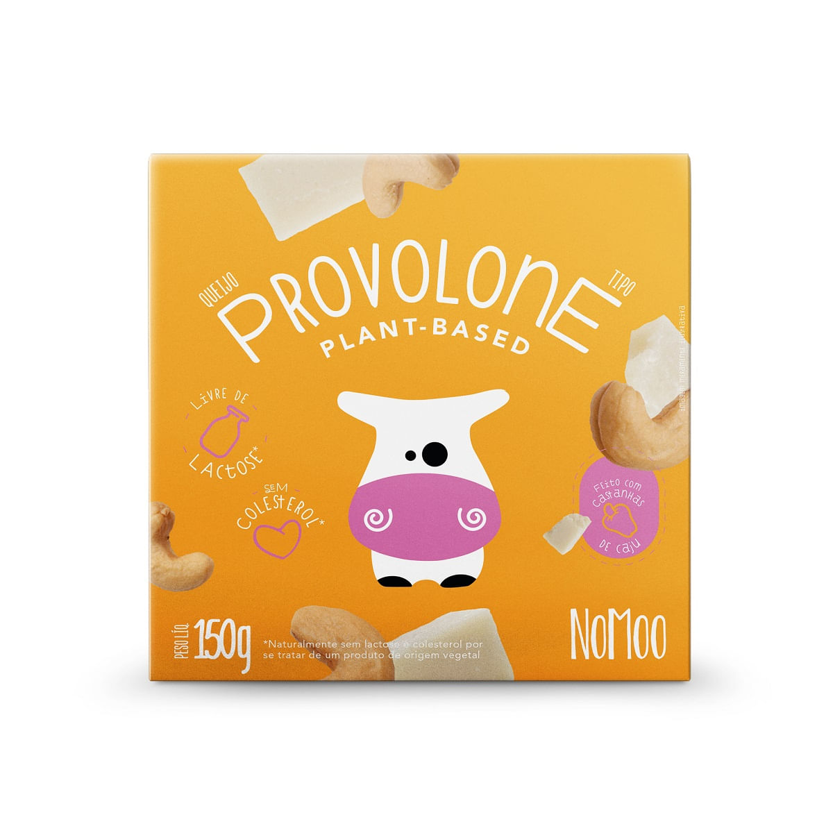 Queijo Provolone Vegano Nomoo 150 g