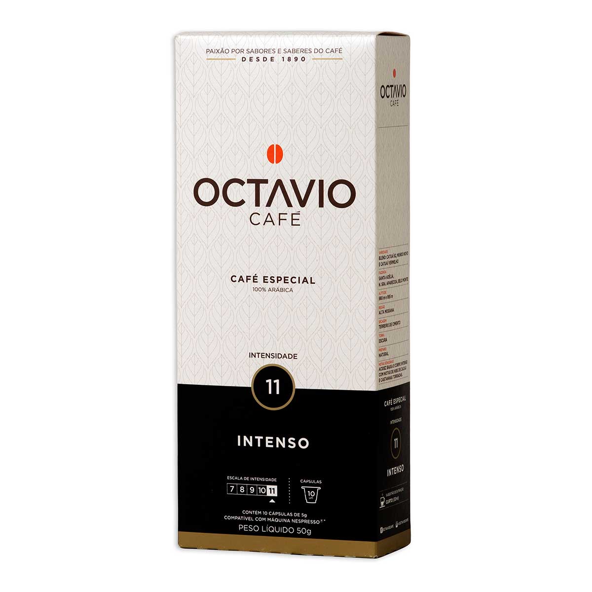 Cápsulas de Café Octavio Intenso Intensidade 11