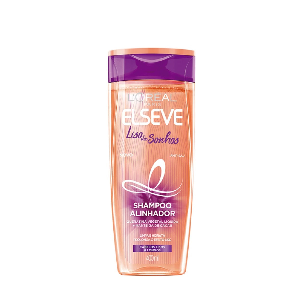 Shampoo Elseve Liso dos Sonhos 400ml