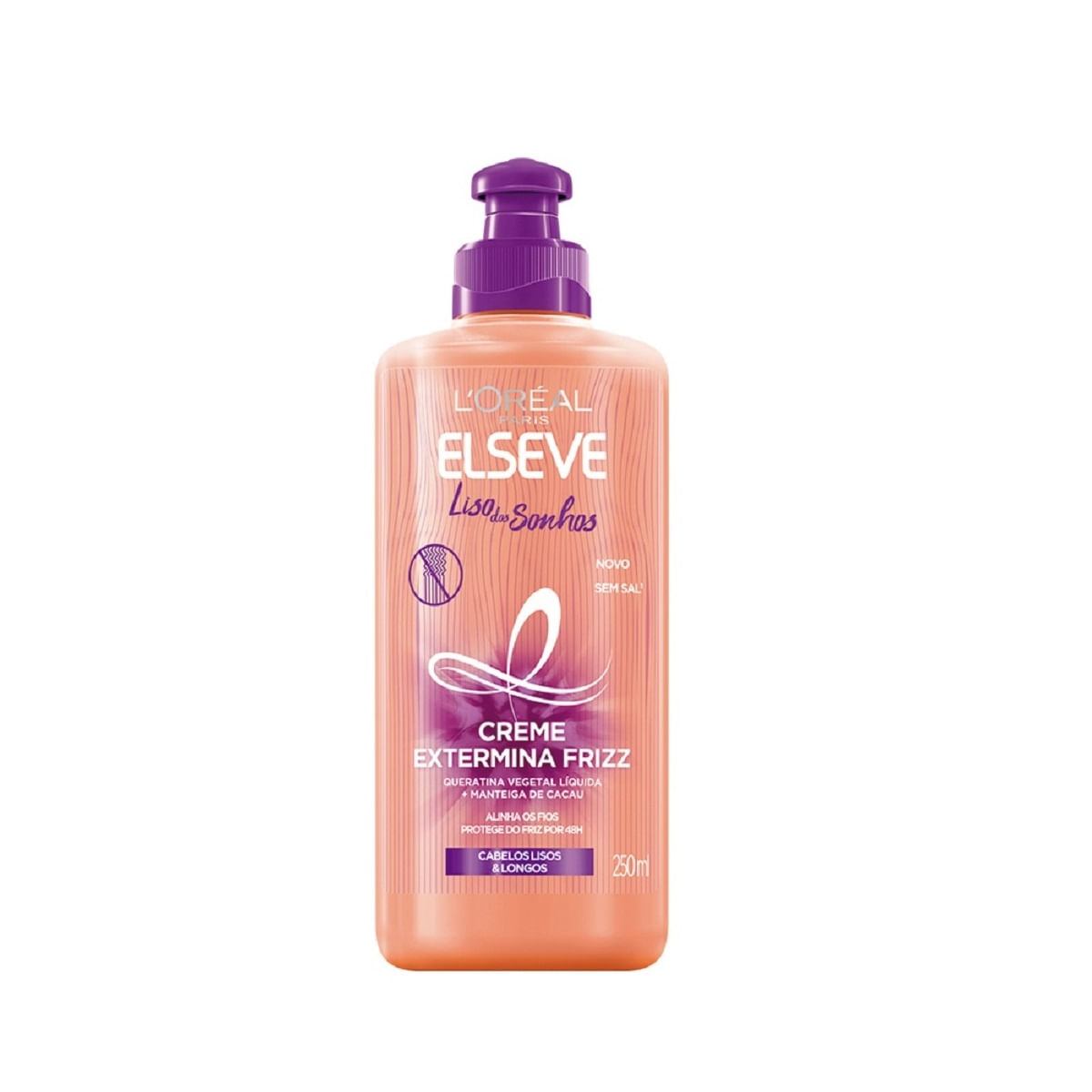 Creme para Pentear Elseve Liso dos Sonhos 250ml