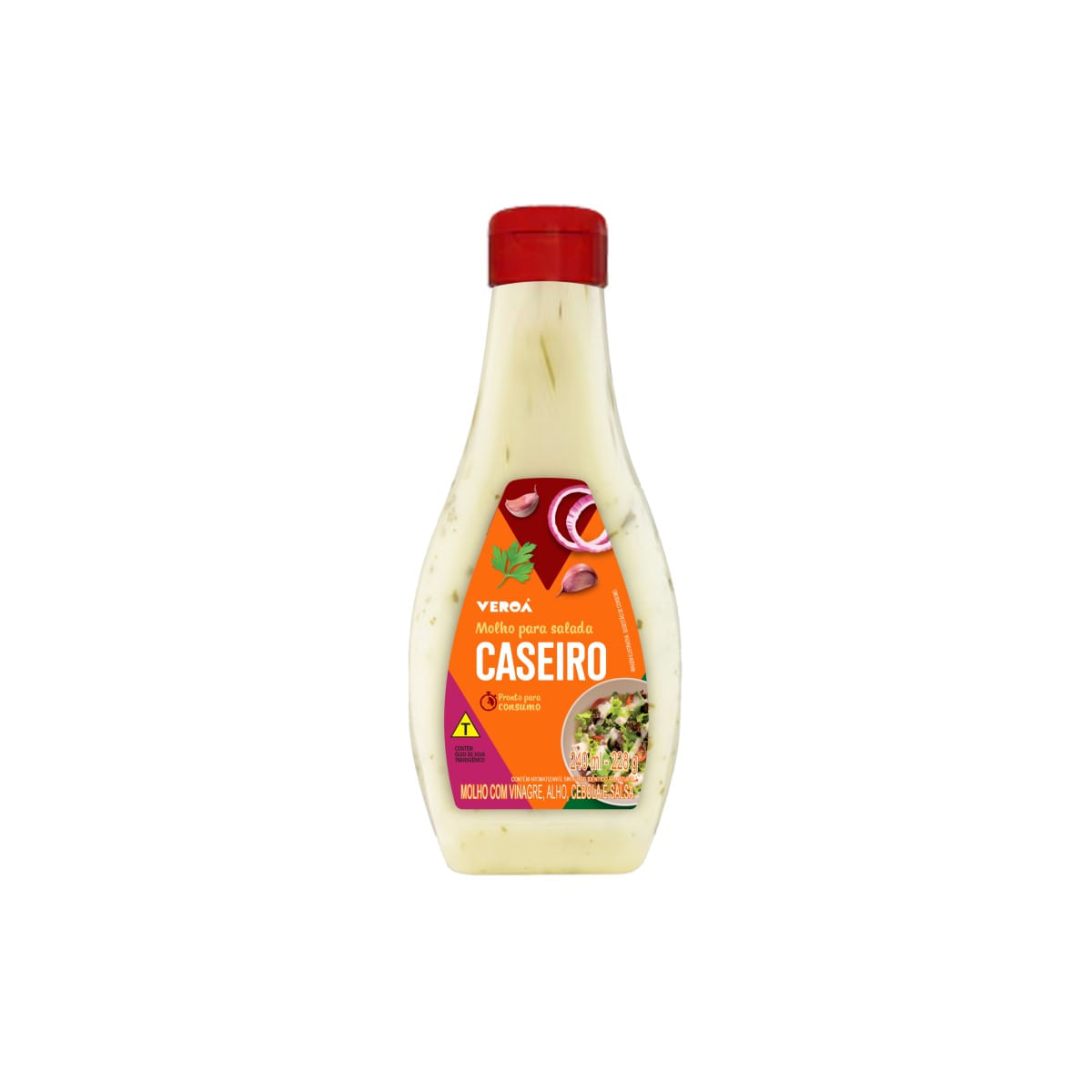 Molho para Salada Caseiro Veroá 240ml