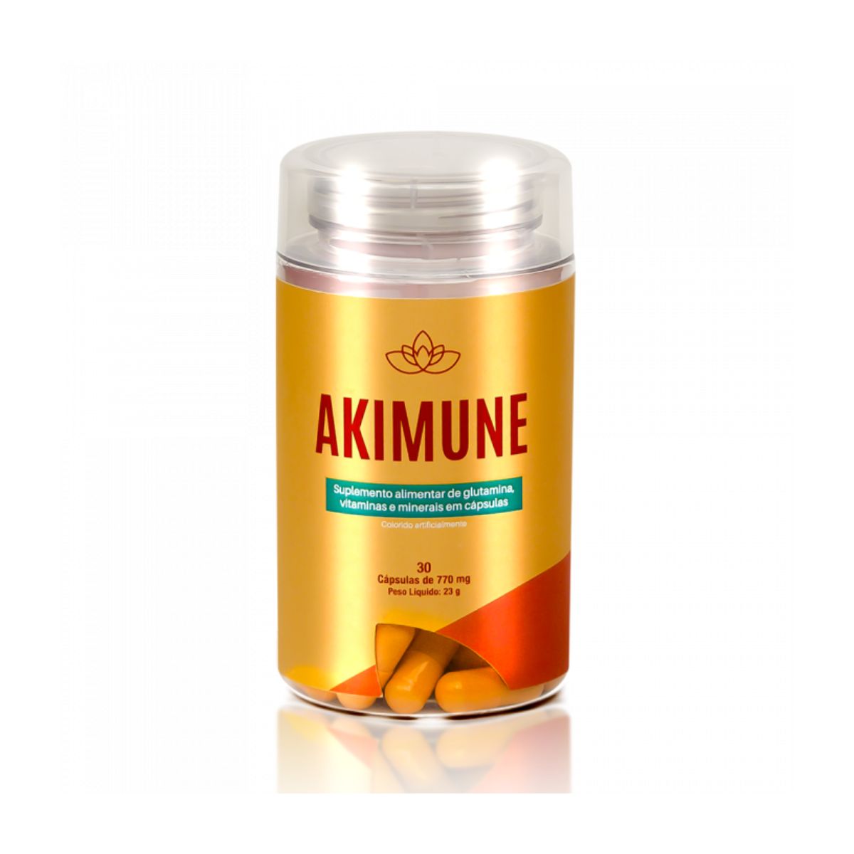 Akimune para Imunidade Akiwell 30 Cápsulas