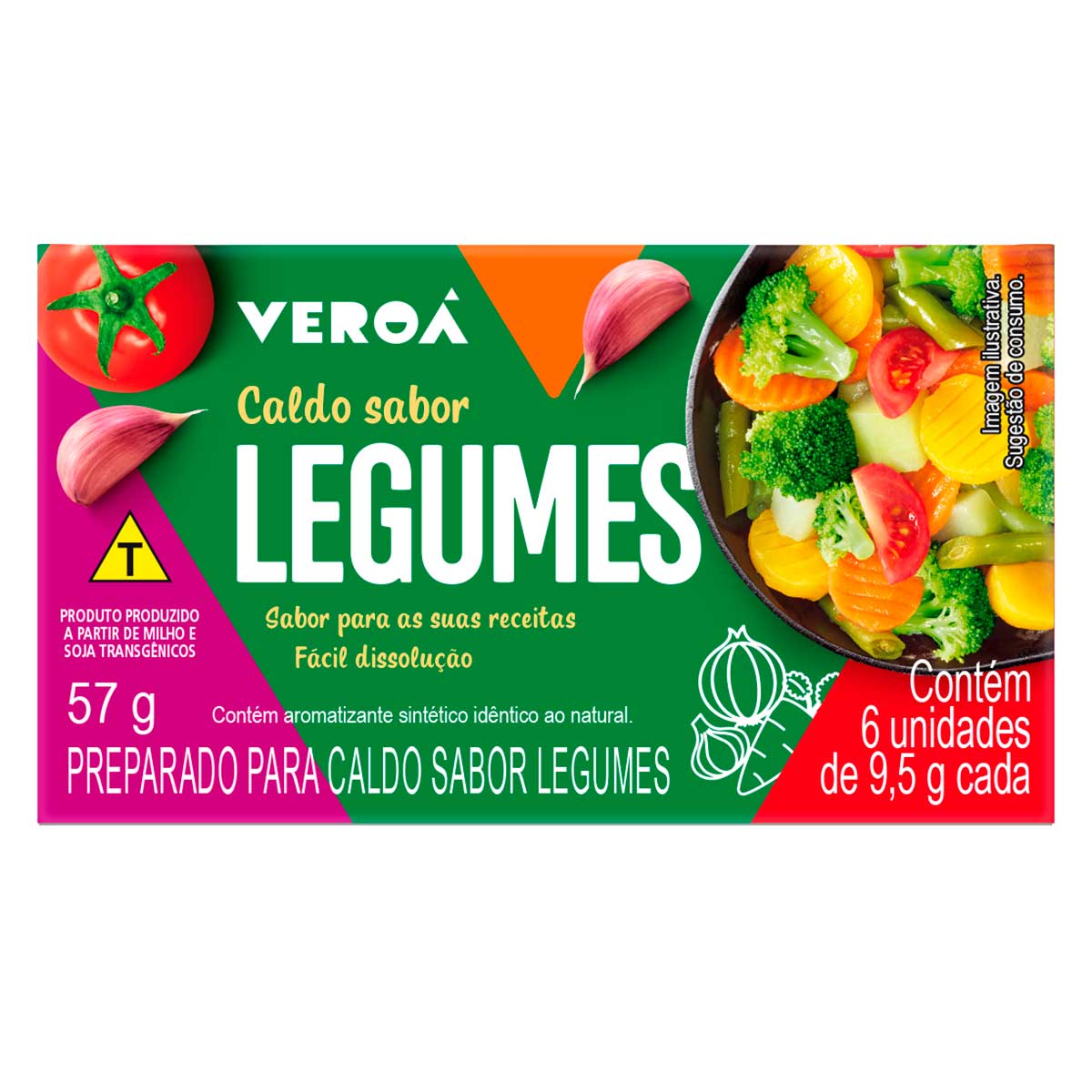 Caldo de Legumes Veroá 57g