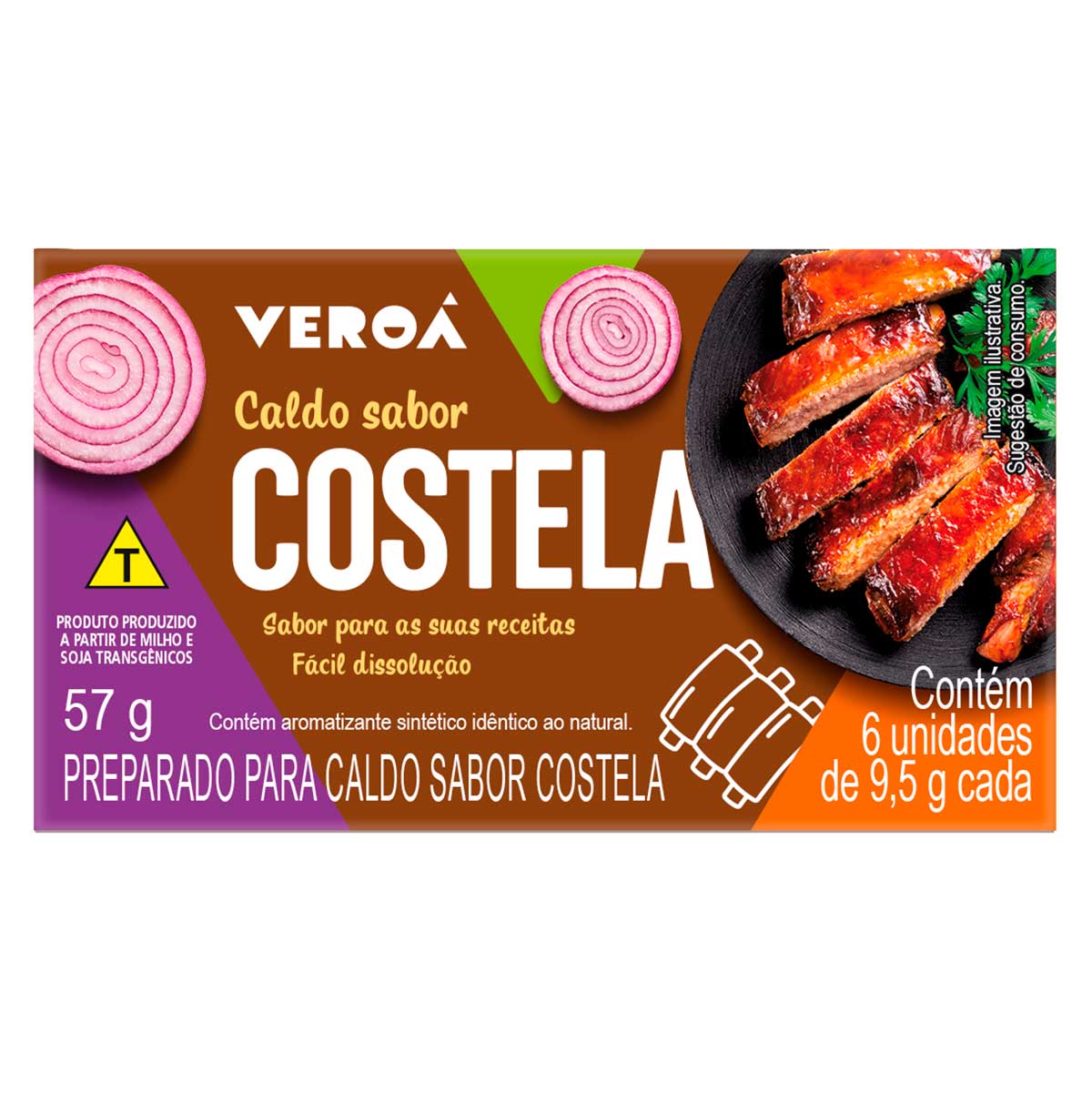 Caldo de Costela Veroá 57g