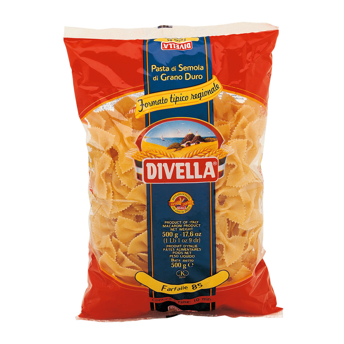 Macarrão Farfalle Divella Nº 85 500g