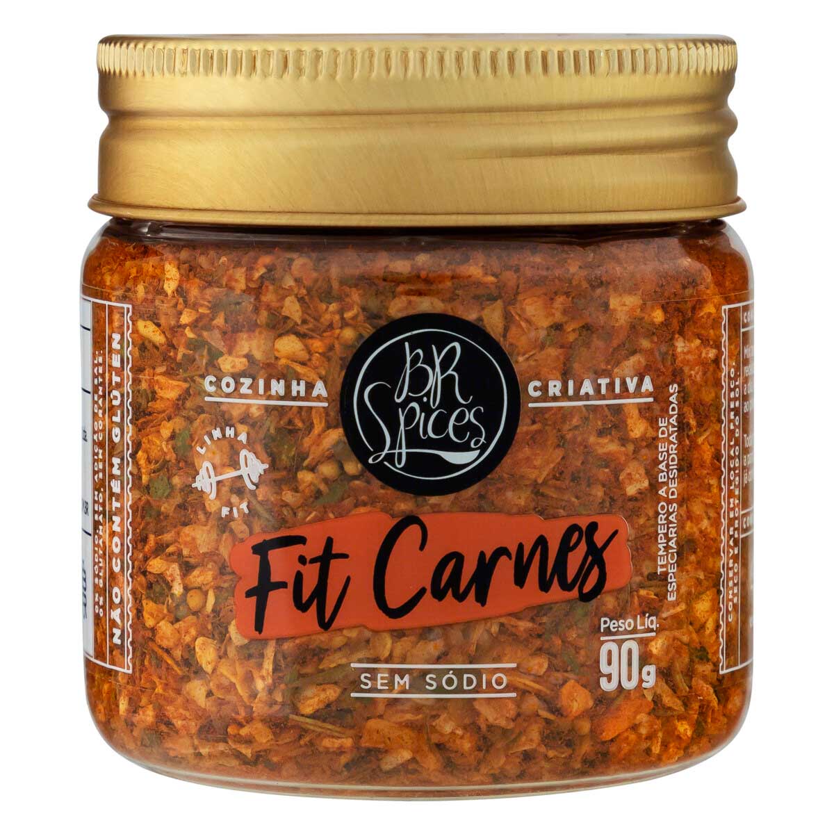 Condimento para Carne Zero Sódio BR Spices Fit 90g