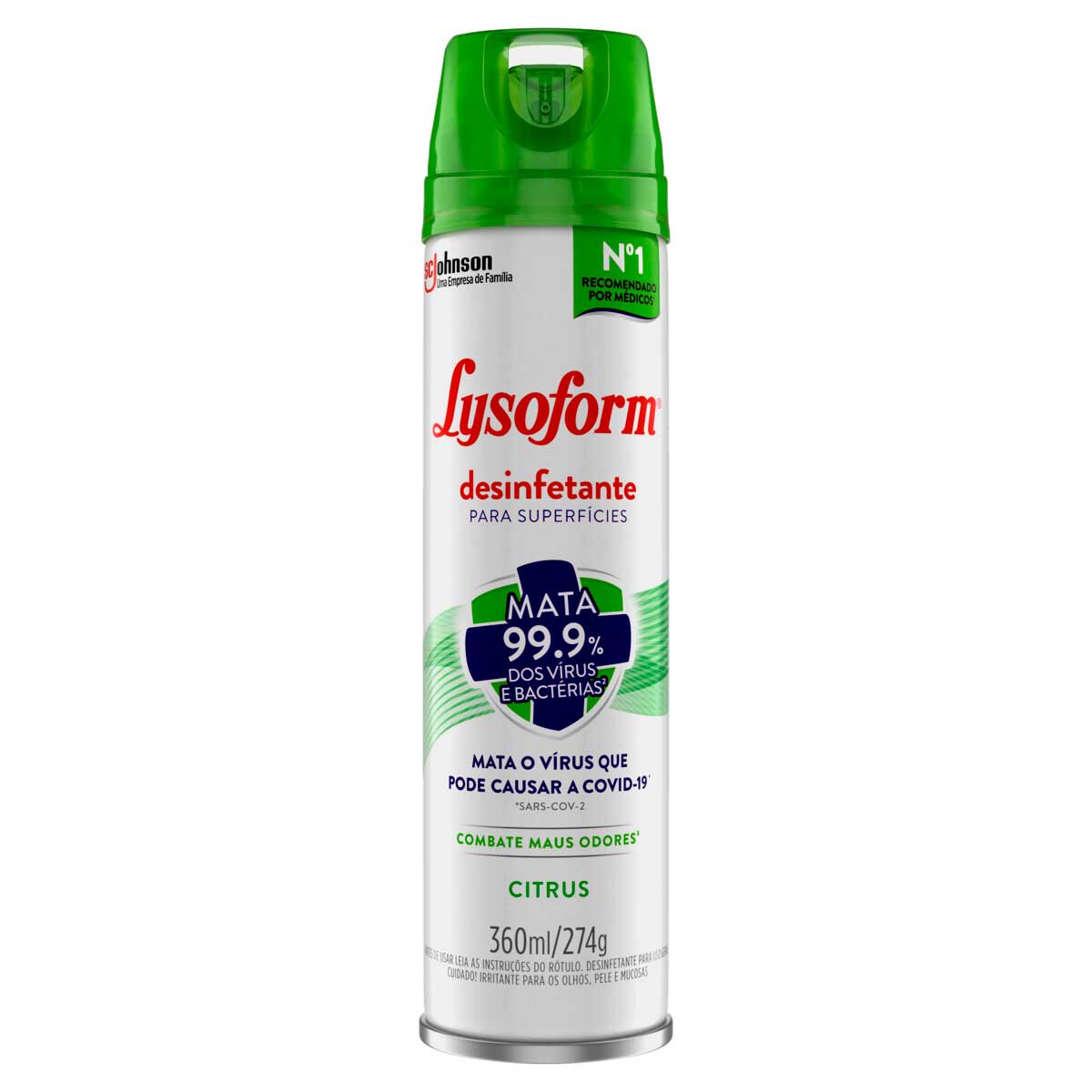 Desinfetante para Superfícies Lysoform Citrus 360ml