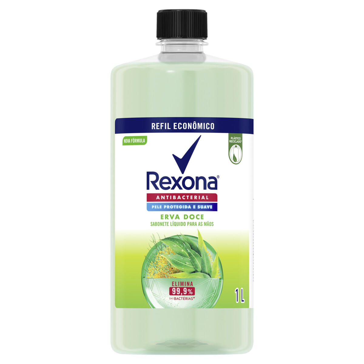 Sabonete Líquido para as Mãos Rexona Erva-Doce 1L Refil Econômico