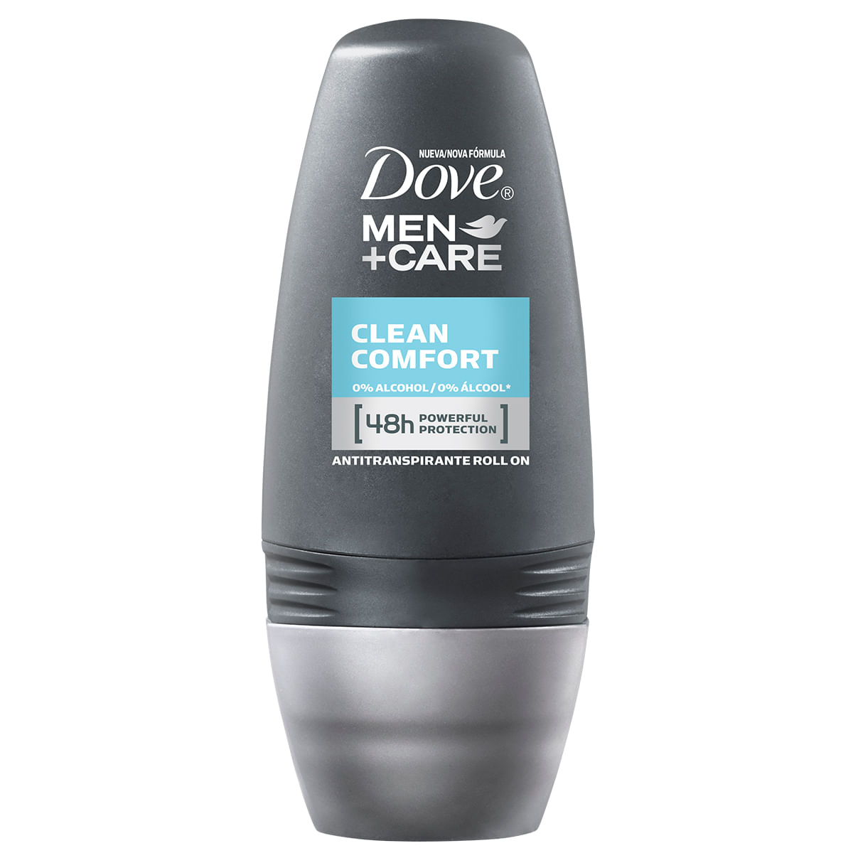 Desodorante Roll-On Dove Men+Care Clean Confort Masculino 50ml/53g