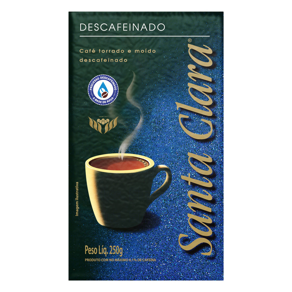 Café Descafeinado  Santa Clara 250 g