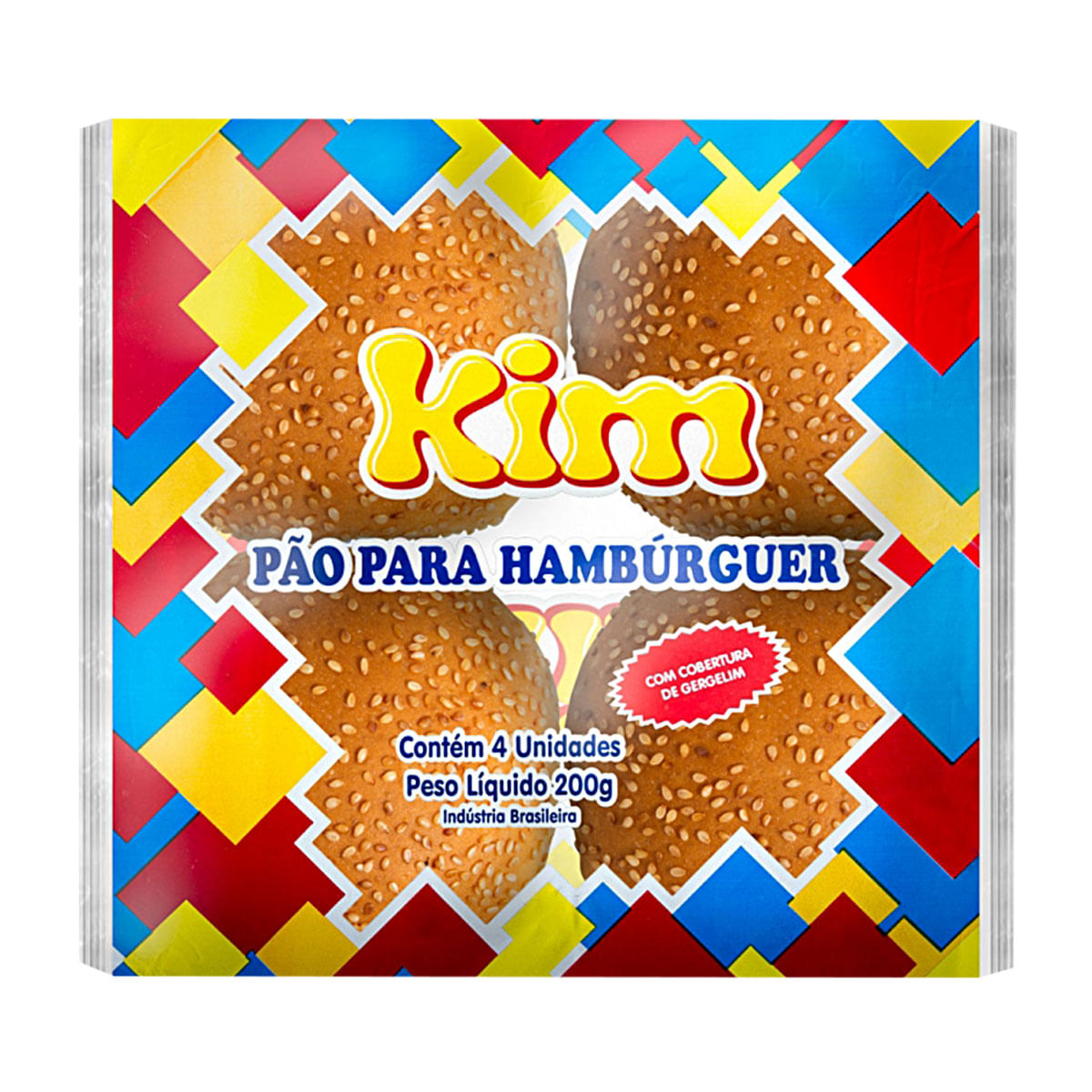 Pão de Hambúrguer Kim 200g